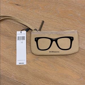BCBGeneration zippered pouch / eyeglass case